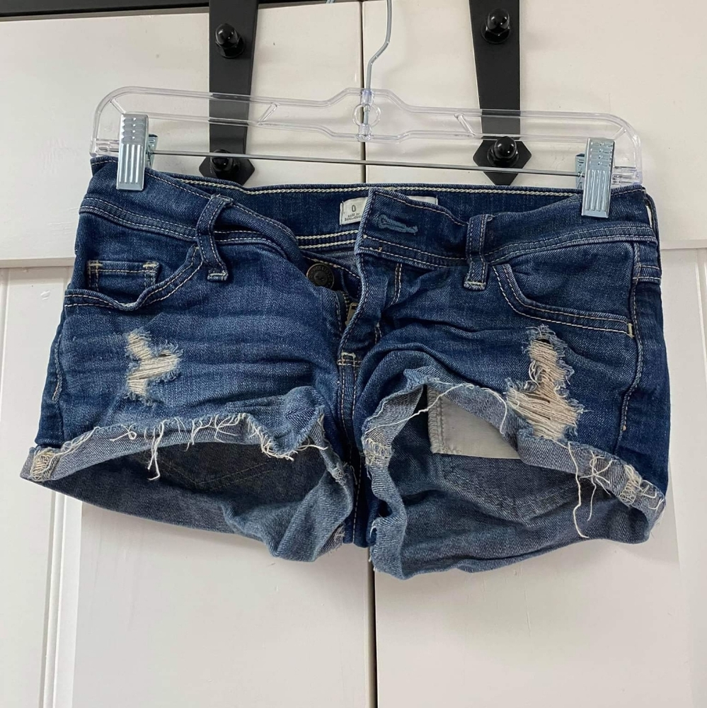 Hollister Jean shorts size 0